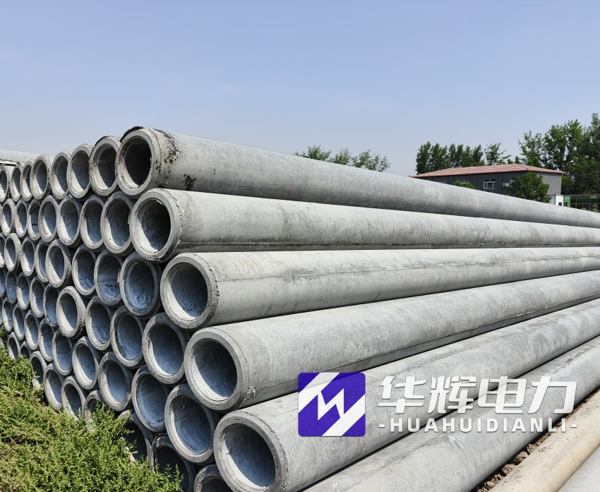 郫县12米水泥电线杆